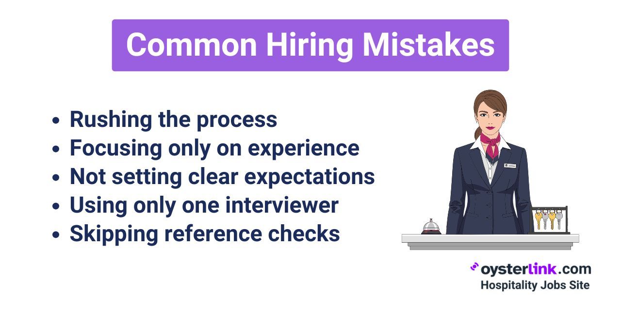 Common Mistakes To Avoid When Hiring a Hotel Manager